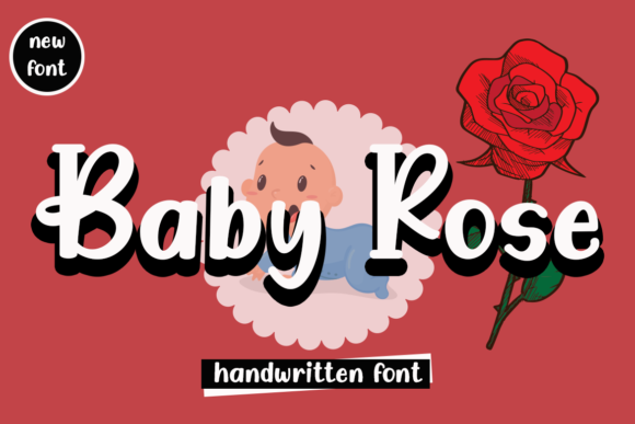 Baby Rose Font for Playful, Polished Branding