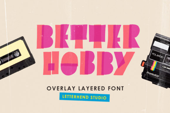Better Hobby Font: The Fun Display Typeface for Kids’ Creations