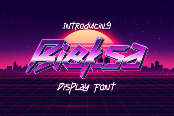 Bieksa Font for Bold, Modern Brand Identity