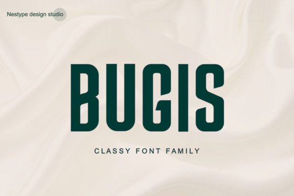 Bugis: A Sweet Display Font for Campaign Designers