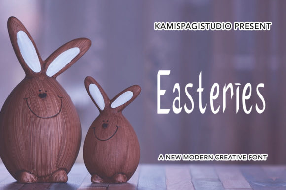 Easteries Display Font: A Modern Casual Typeface for Campaign Creators