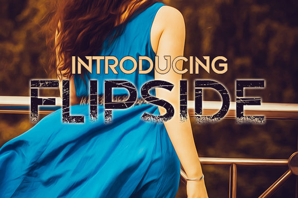 Flipside Display Font for Handmade Branding