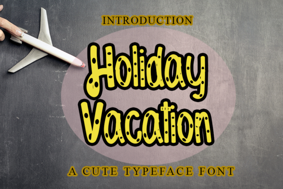 Holiday Vacation Font for Standout Branding