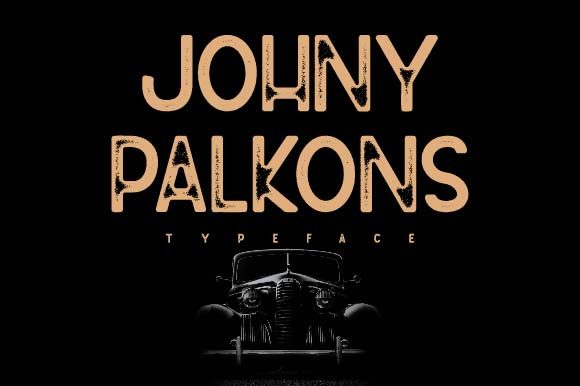 Johny Palkons Display Font for Memorable Branding