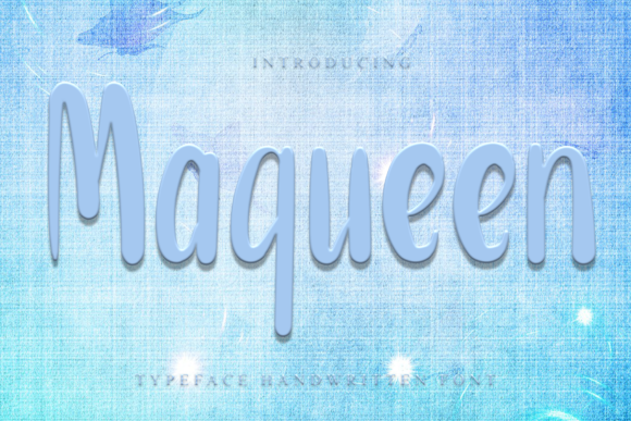 Maqueen: A Fine and Trendy Display Font for Thoughtful Design