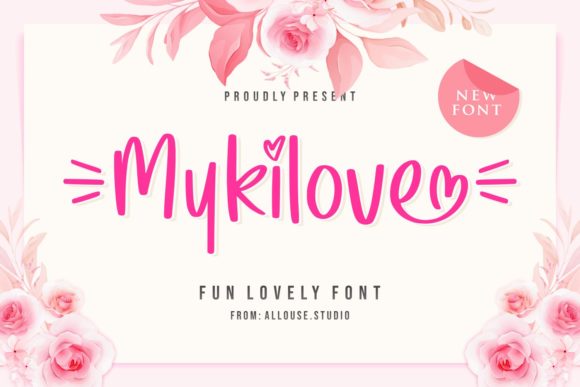 Mykilove as a Friendly Display Font for Editorial Design