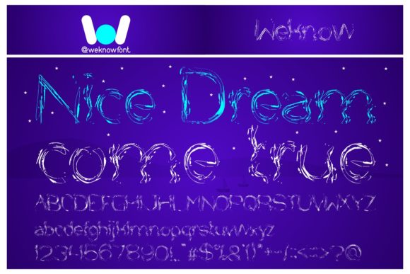Nice Dream Come True Display Font for Campaign Creatives