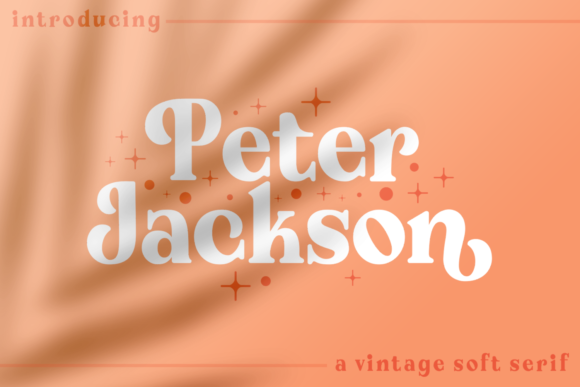 Peter Jackson Display Font for Polished Brand Visuals