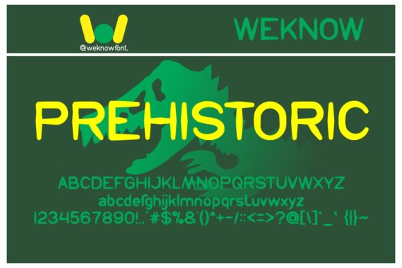 Prehistoric: A Clean Display Font for Editorial Design