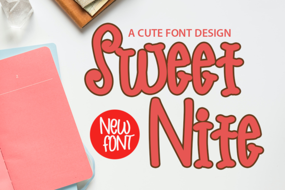 Sweet Nite: A Joyful Display Font for Creatives