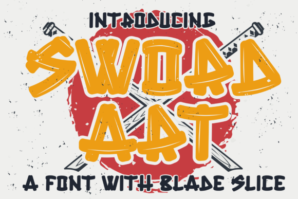 Sword Art: A Quirky Display Font for Editorial Impact
